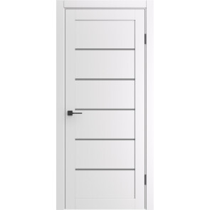 Дверь межкомнатная Порта-220 Полипропилен, Alaska, остекленная, царговая