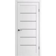 Дверь межкомнатная Порта-220 Полипропилен Arctic Wood, остекленная, grey fog, кромка нет, царговая