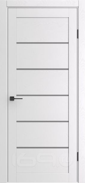 Дверь межкомнатная Порта-220 Полипропилен, Arctic Wood, остекленная, царговая