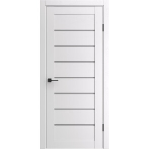 Дверь межкомнатная Порта-222 Полипропилен, Arctic Wood, остекленная, царговая