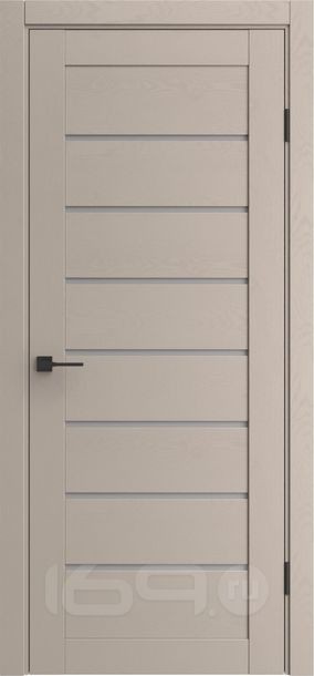 Дверь межкомнатная Порта-222 Полипропилен, Dacota Wood, остекленная, царговая