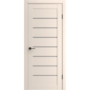 Дверь межкомнатная Порта-222 Полипропилен, Nevada Wood, остекленная, царговая