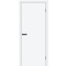Дверь межкомнатная Браво-0 Винил, White Pro, глухая, каркасно-щитовая