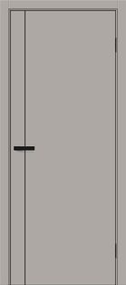 Дверь межкомнатная Браво-0.70 Винил Grey Pro, глухая, каркасно-щитовая