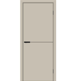 Дверь межкомнатная Браво-0.81 Винил, Cream Pro, глухая, каркасно-щитовая