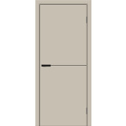 Дверь межкомнатная Браво-0.81 Винил Cream Pro, глухая, каркасно-щитовая