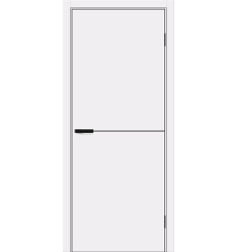 Дверь межкомнатная Браво-0.81 Винил, White Pro, глухая, каркасно-щитовая