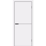 Дверь межкомнатная Браво-0.81 Винил White Pro, глухая, кромка abs, каркасно-щитовая