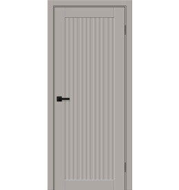 Дверь межкомнатная Браво-50 Винил, Grey Pro, глухая, каркасно-щитовая