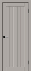Дверь межкомнатная Браво-50 Винил, Grey Pro, глухая, каркасно-щитовая