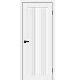 Дверь межкомнатная Браво-50 Винил, White Pro, глухая, каркасно-щитовая