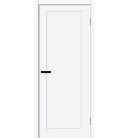 Дверь межкомнатная Граффити-10 Винил, White Pro, глухая, каркасно-щитовая