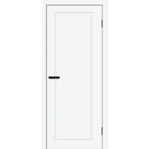 Дверь межкомнатная Граффити-10 Винил White Pro, глухая, каркасно-щитовая