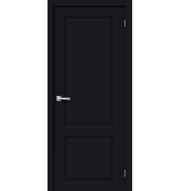 Дверь межкомнатная Граффити-12 Винил, Total Black, глухая, каркасно-щитовая