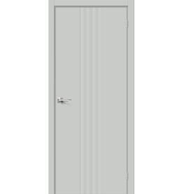 Дверь межкомнатная Граффити-21 Винил, Grey Pro, глухая, каркасно-щитовая