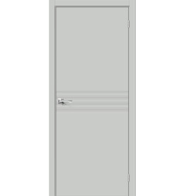 Дверь межкомнатная Граффити-23 Винил, Grey Pro, глухая, каркасно-щитовая