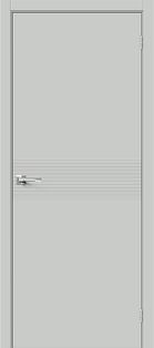 Дверь межкомнатная Граффити-23 Винил Grey Pro, глухая, каркасно-щитовая
