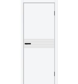 Дверь межкомнатная Граффити-23.Д Винил, White Pro, глухая, каркасно-щитовая