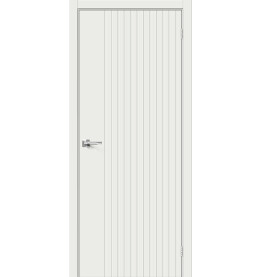 Дверь межкомнатная Граффити-32 Винил, Super White, глухая, каркасно-щитовая