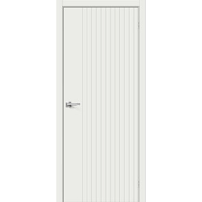 Дверь межкомнатная Граффити-32 Винил Super White, глухая, каркасно-щитовая