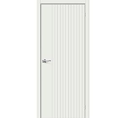 Дверь межкомнатная из ПВХ "Граффити-32" Super White глухая