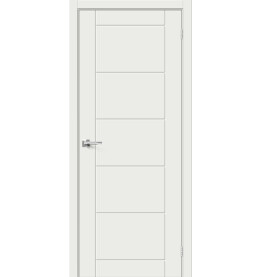 Дверь межкомнатная Граффити-4 Винил, Super White, глухая, каркасно-щитовая