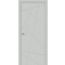 Дверь межкомнатная Граффити-5 Винил, Grey Pro, глухая, кромка ABS, каркасно-щитовая