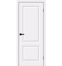 Дверь межкомнатная Скинни-12 Винил, White Pro, глухая, скиновая