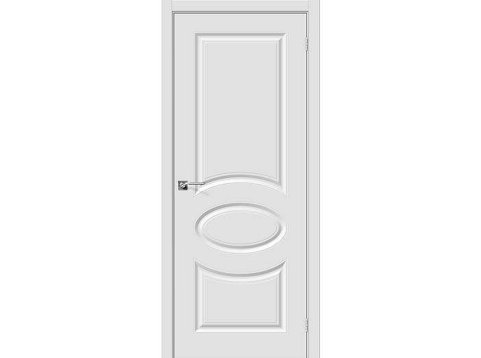 Дверь ПВХ Скинни-20 П-23 (Белый) ПГ 200*80