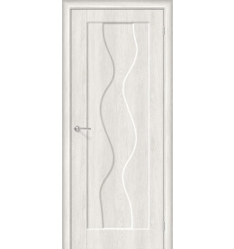 Дверь межкомнатная Вираж-1 Винил, Casablanca, глухая, филенчатая