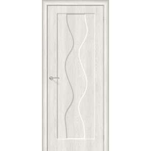 Дверь межкомнатная Вираж-1 Винил Casablanca, глухая, филенчатая