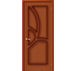 Дверь межкомнатная Греция Шпонированные, Ф-15 (Макоре), глухая, каркасно-щитовая