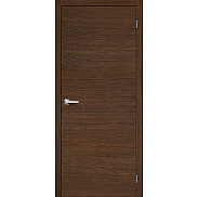 Дверь межкомнатная Вуд Флэт-0V1 Шпонированные Golden Oak H, глухая, филенчатая