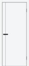 Дверь межкомнатная Браво-0.10 П ПЭТ, White Silk, глухая, каркасно-щитовая