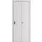 Дверь межкомнатная Порта-50 B Полипропилен, Nardo Grey, глухая, каркасно-щитовая