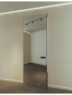 tumb 1 - ДП INVISIBLE-800 Зеркало серебро 200*60, кромка-матовый чёрный