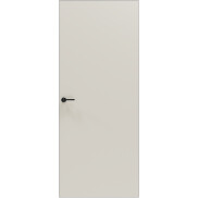 Дверь межкомнатная Порта Invisible Reverse 4A ПЭТ, левое открывание, Keramik Valse, глухая, скрытая, кромка алюминиевая матовый хром, каркасно-щитовая