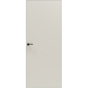 Дверь межкомнатная Порта Invisible Reverse 4A ПЭТ, левое открывание, Keramik Valse, глухая, скрытая, кромка алюминиевая матовый хром, каркасно-щитовая