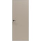 Дверь межкомнатная Порта Invisible Reverse 4A ПЭТ, правое открывание, Keramik Beige, глухая, скрытая, кромка алюминиевая матовый хром, каркасно-щитовая