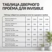 Дверь межкомнатная Порта Invisible Reverse 4AB ПЭТ, левое открывание, Keramik Beige, глухая, скрытая, кромка алюминиевая черная матовая, каркасно-щитовая