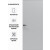 Дверь межкомнатная Порта Invisible 4A ПЭТ, Shellac Grey, глухая, скрытая, кромка алюминиевая матовый хром, каркасно-щитовая