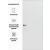 Дверь межкомнатная Порта Invisible 4A ПЭТ, Shellac White, глухая, скрытая, кромка алюминиевая матовый хром, каркасно-щитовая