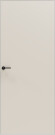 Дверь межкомнатная Порта Invisible Reverse 4A ПЭТ, правое открывание, Shellac Cream, глухая, скрытая, кромка алюминиевая матовый хром, каркасно-щитовая