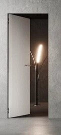 Дверь межкомнатная Invisible-700 Грунт (под окраску) Грунт, глухая/скрытая, кромка abs, каркасно-щитовая