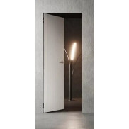 Дверь межкомнатная Invisible-700 Грунт (под окраску) Грунт, глухая/скрытая, кромка abs, каркасно-щитовая