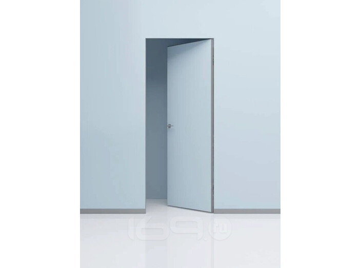 ДПГ Порта Invisible Reverse 4A Праймер White 210*80 Левая, кромка-матовый хром