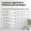tumb 3 - ДП INVISIBLE-800 Зеркало Front/Лакобель белый Back 200*80, кромка-матовый хром