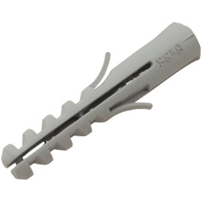 Дюбель распорный с усами Серый