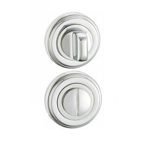 Фиксатор на круглой розетке «Vantage BK03CP» Полированный хром