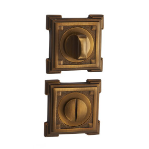 Фиксатор на квадратной розетке «Vantage BK15CF» Кофе